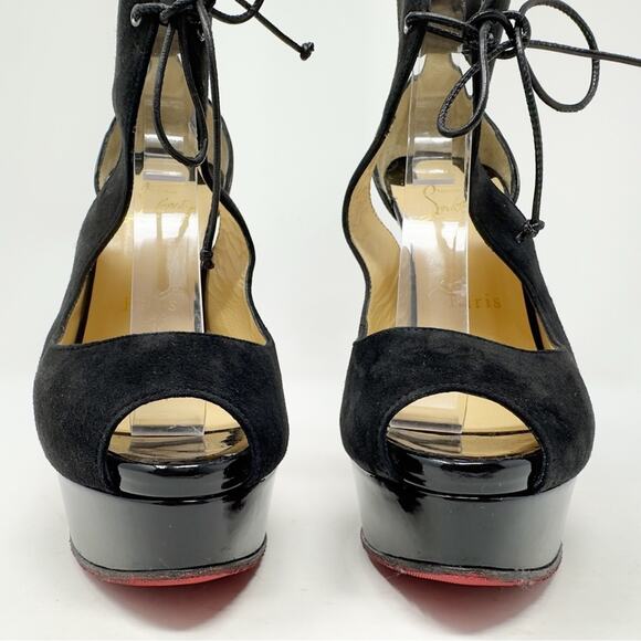 Christian Louboutin Campanina 150 Platform Heels EU 37 - Picture 3 of 11